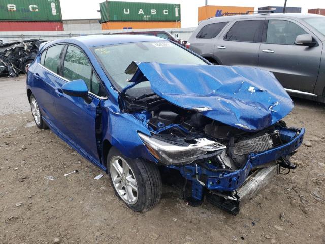 CHEVROLET CRUZE LT 2018 with VIN 3G1BE6SM2JS551420 - Photo from auction
