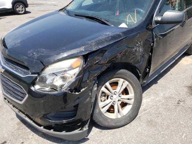 Photo 9 from auction – 2017 CHEVROLET EQUINOX LS with VIN 2GNALBEK4H1538564