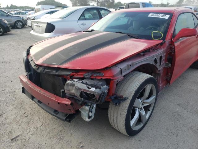 Photo 9 from auction – 2010 CHEVROLET CAMARO with VIN 2G1FF1EV4A9159820