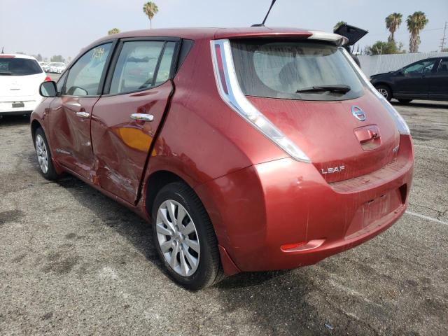 Photo 3 from auction – 2014 NISSAN LEAF S with VIN 1N4AZ0CP2EC334190