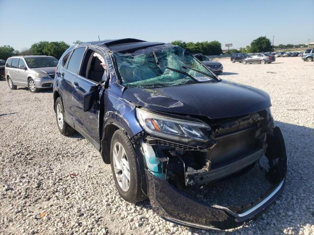 Photo 1 from auction – 2016 HONDA CR-V EX with VIN 2HKRM3H56GH570322