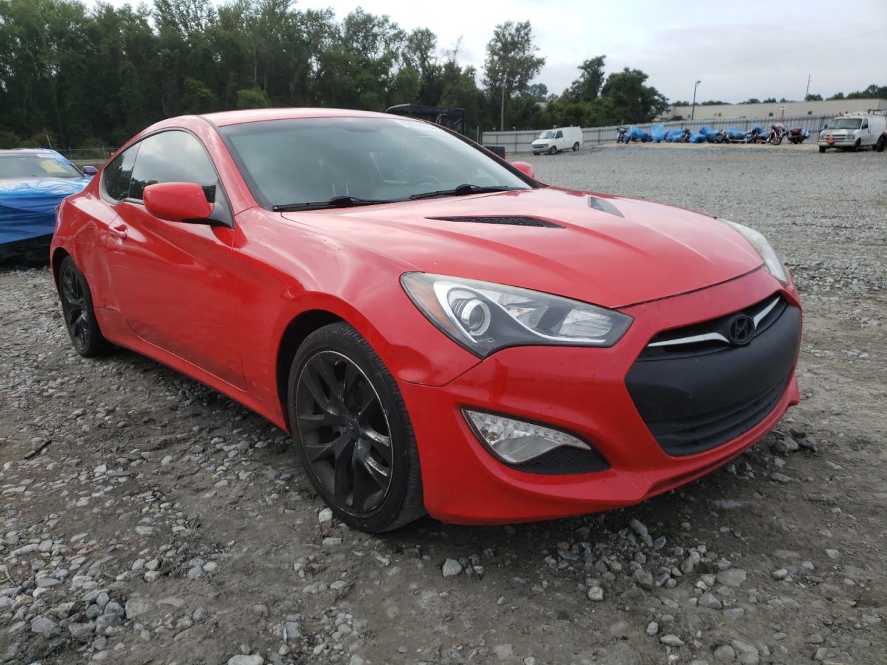 HYUNDAI GENESIS CO 2014 with VIN KMHHT6KD2EU118222 - Photo from auction