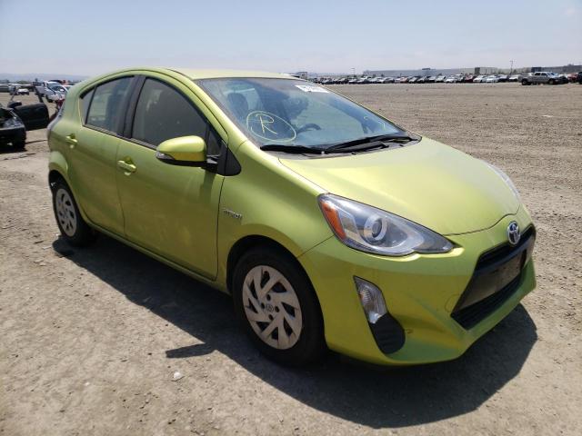 Photo 1 from auction – 2016 TOYOTA PRIUS C with VIN JTDKDTB3XG1138848
