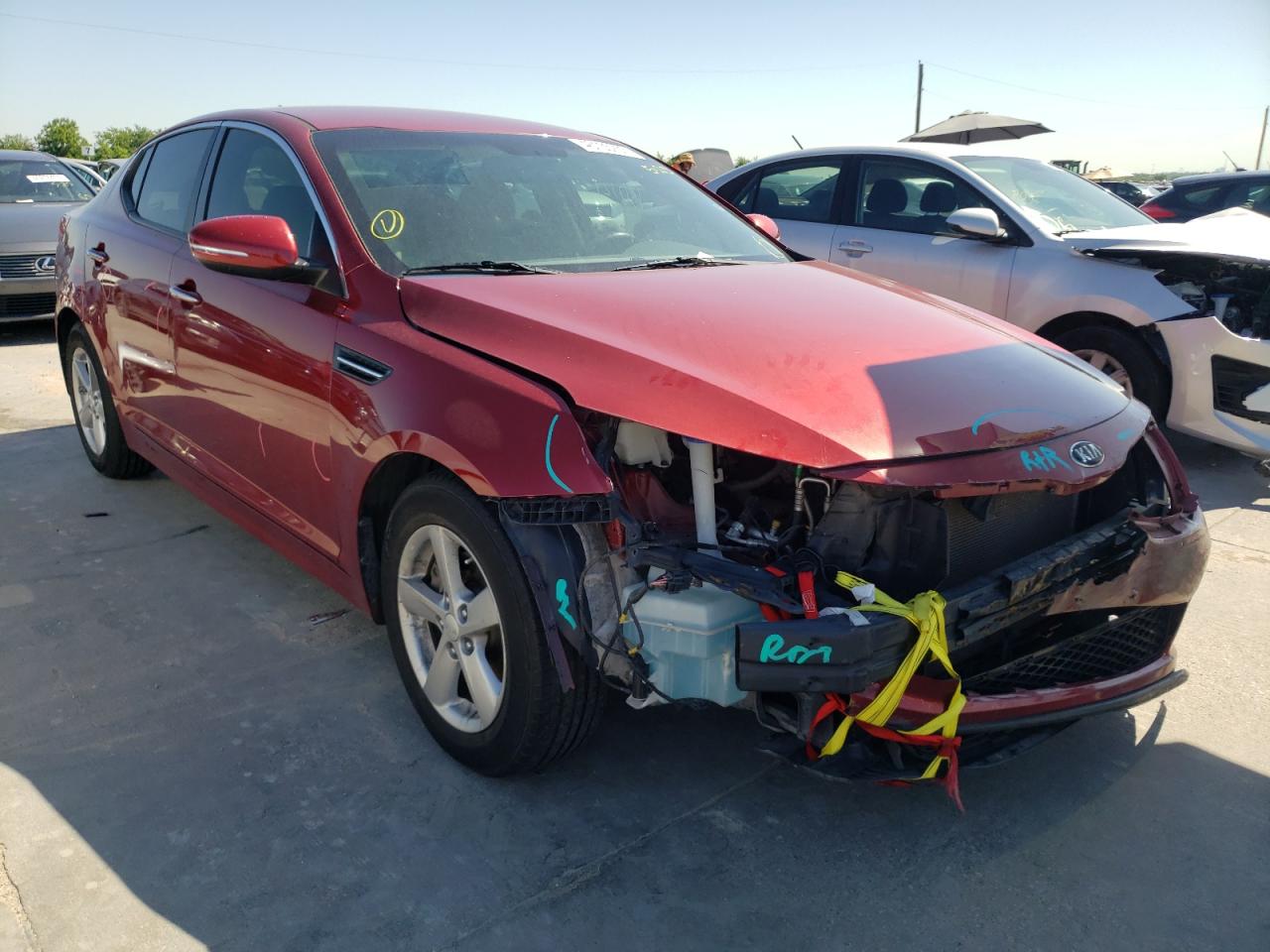 Photo 1 from auction – 2014 KIA OPTIMA LX with VIN 5XXGM4A70EG337960