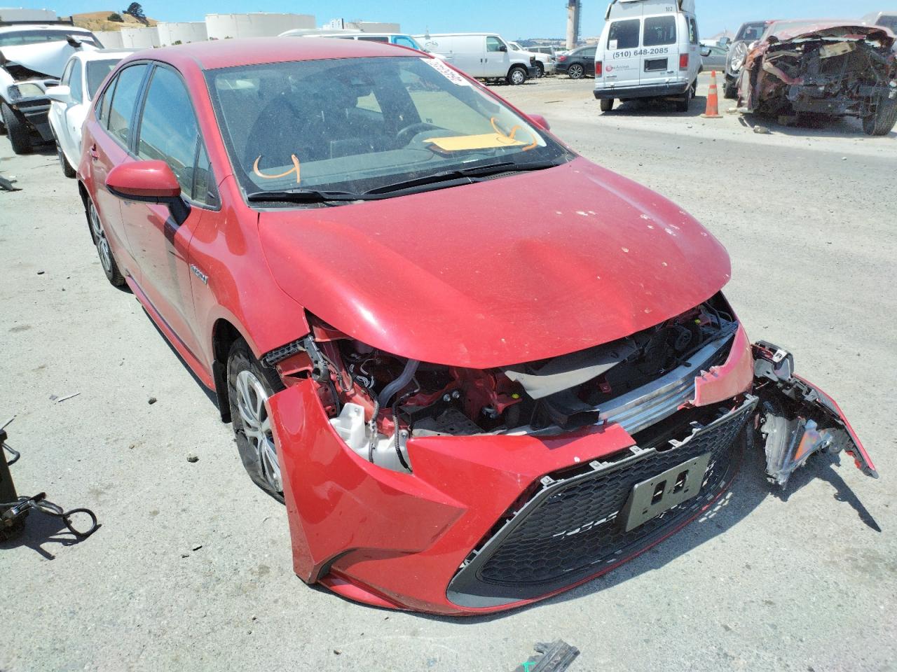 Photo 13 from auction – 2020 TOYOTA COROLLA LE with VIN JTDEBRBE7LJ029023
