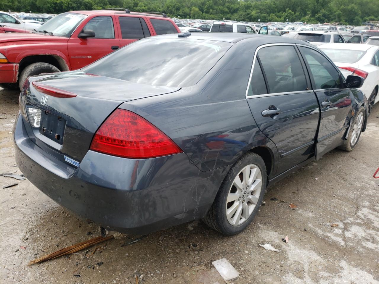 Photo 4 from auction – 2007 HONDA ACCORD EX with VIN 1HGCM66847A014250