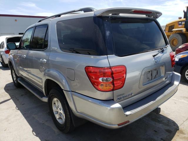 Photo 3 from auction – 2001 TOYOTA SEQUOIA LI with VIN 5TDBT48A31S053620