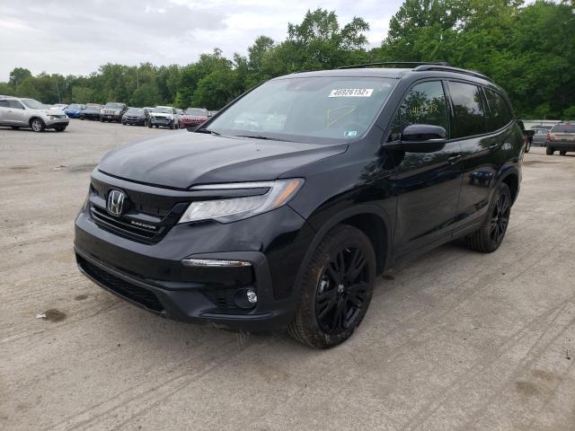 Photo 2 from auction – 2021 HONDA PILOT BLAC with VIN 5FNYF6H73MB022071