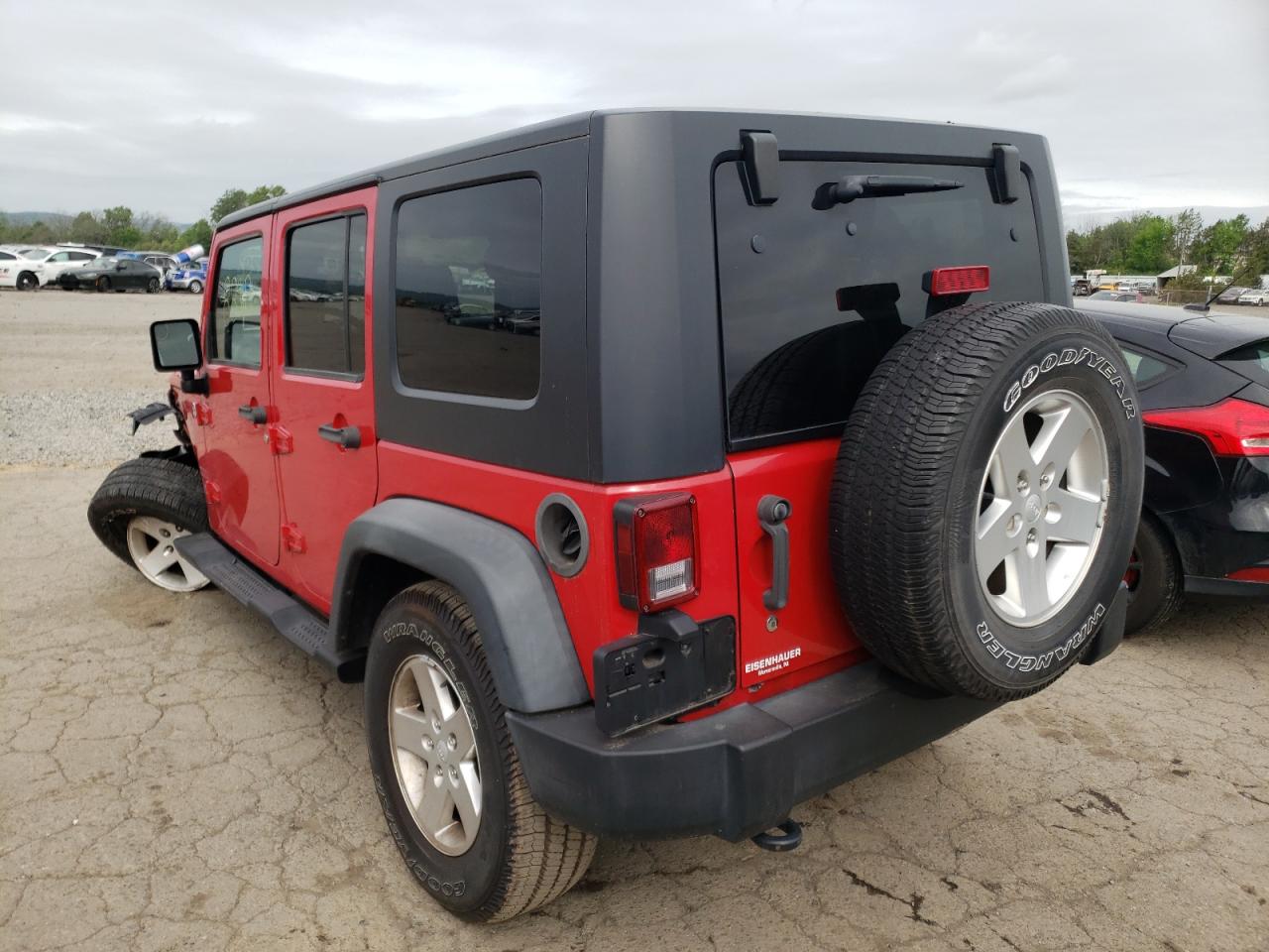 Photo 3 from auction – 2010 JEEP WRANGLER U with VIN 1J4BA3H11AL196299