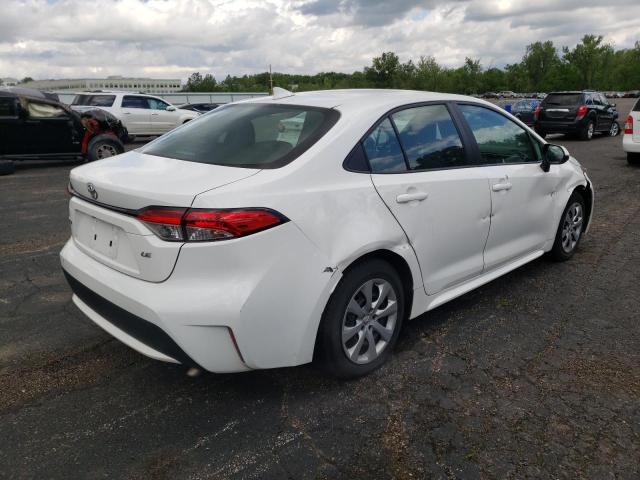 Photo 4 from auction – 2021 TOYOTA COROLLA LE with VIN 5YFEPMAE4MP191856