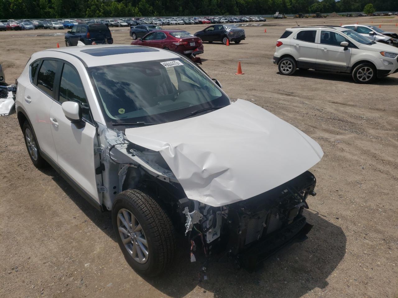 Photo 9 from auction – 2022 MAZDA CX-5 PREFE with VIN JM3KFBCM0N1585561
