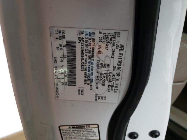 Photo 10 from auction – 2004 MERCURY MOUNTAINEE with VIN 4M2ZU86K84UJ08376