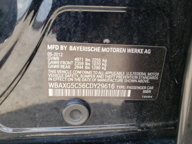 Photo 10 from auction – 2012 BMW 528 I with VIN WBAXG5C56CDY29616