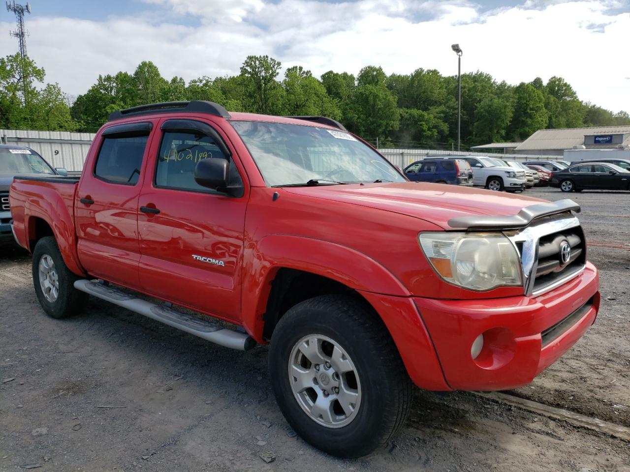 TOYOTA TACOMA DOU 2005 with VIN 5TELU42N95Z080911 - Photo from auction