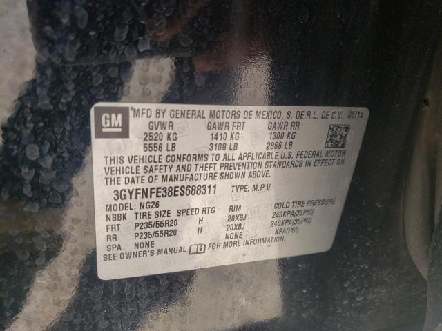Photo 10 from auction – 2014 CADILLAC SRX PERFOR with VIN 3GYFNFE38ES688311