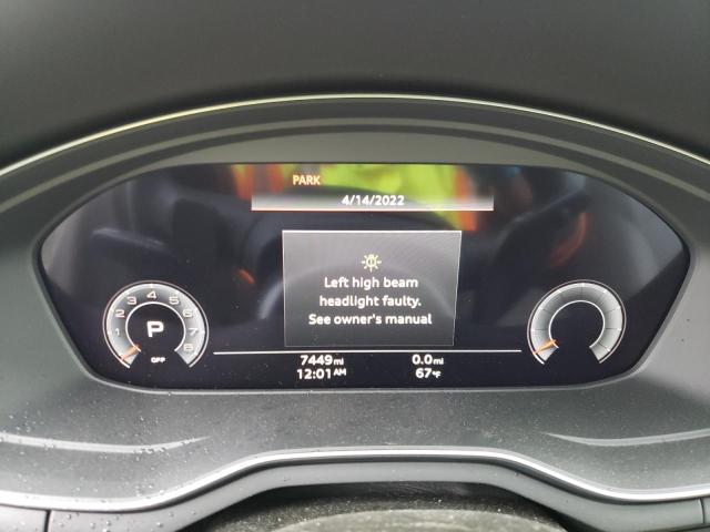 Photo 8 from auction – 2021 AUDI A4 PREMIUM with VIN WAUEAAF41MN010349