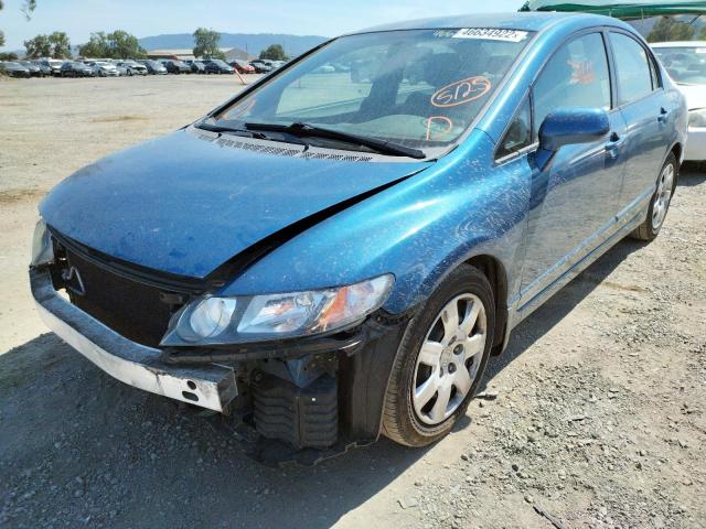Photo 2 from auction – 2009 HONDA CIVIC LX with VIN 2HGFA15539H534640