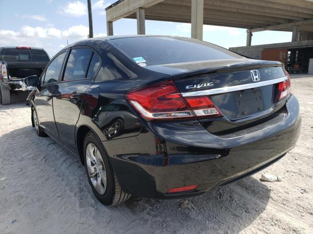 Photo 3 from auction – 2014 HONDA CIVIC LX with VIN 19XFB2F51EE016614
