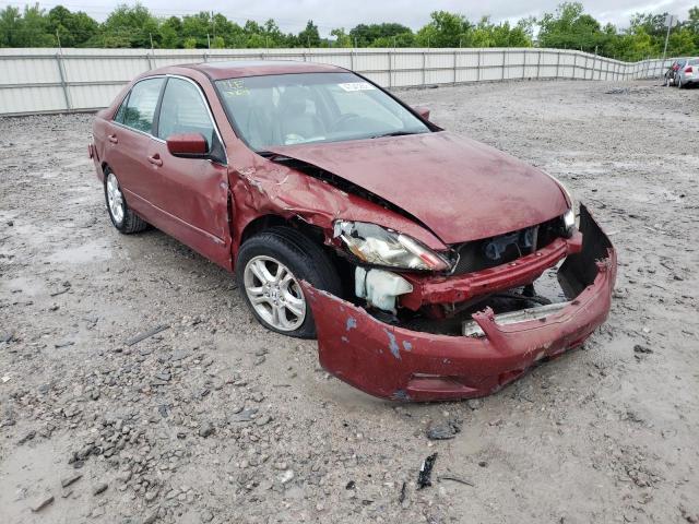 HONDA ACCORD EX 2007 with VIN 1HGCM56837A035911 - Photo from auction
