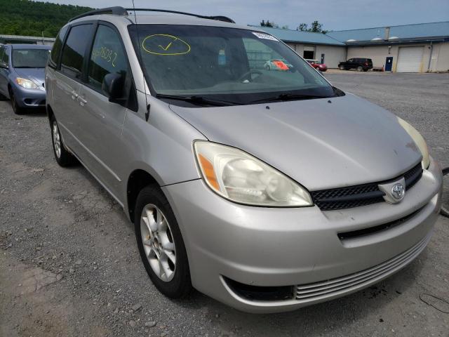 TOYOTA SIENNA LE 2004 with VIN 5TDBA23C54S006628 - Photo from auction