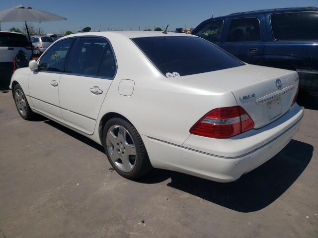 Photo 3 from auction – 2005 LEXUS LS 430 with VIN JTHBN36F355004978