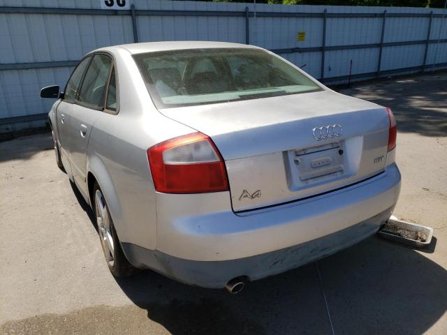 Photo 3 from auction – 2002 AUDI A4 1.8T with VIN WAUJC68EX2A273472