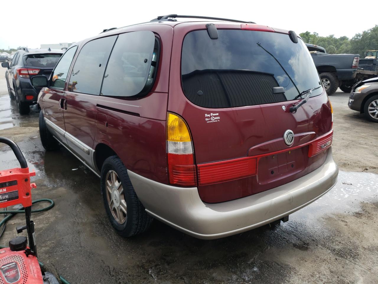 Photo 3 from auction – 2002 MERCURY VILLAGER E with VIN 4M2ZV14T32DJ00327