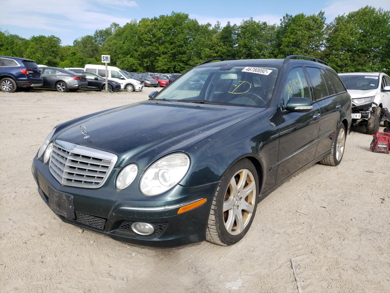 Photo 2 from auction – 2008 MERCEDES-BENZ E-CLASS with VIN WDBUH87X27X214435