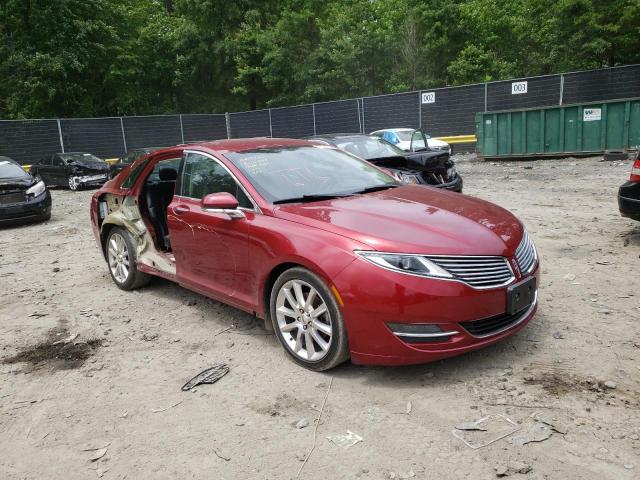 LINCOLN MKZ 2016 with VIN 3LN6L2G97GR627172 - Photo from auction