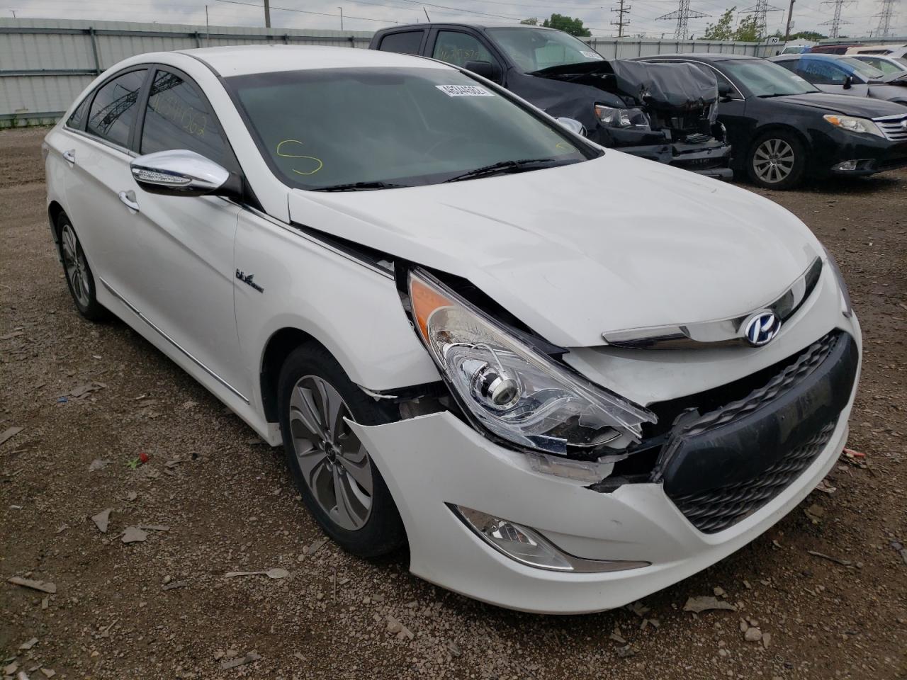 HYUNDAI SONATA HYB 2013 with VIN KMHEC4A45DA090070 - Photo from auction
