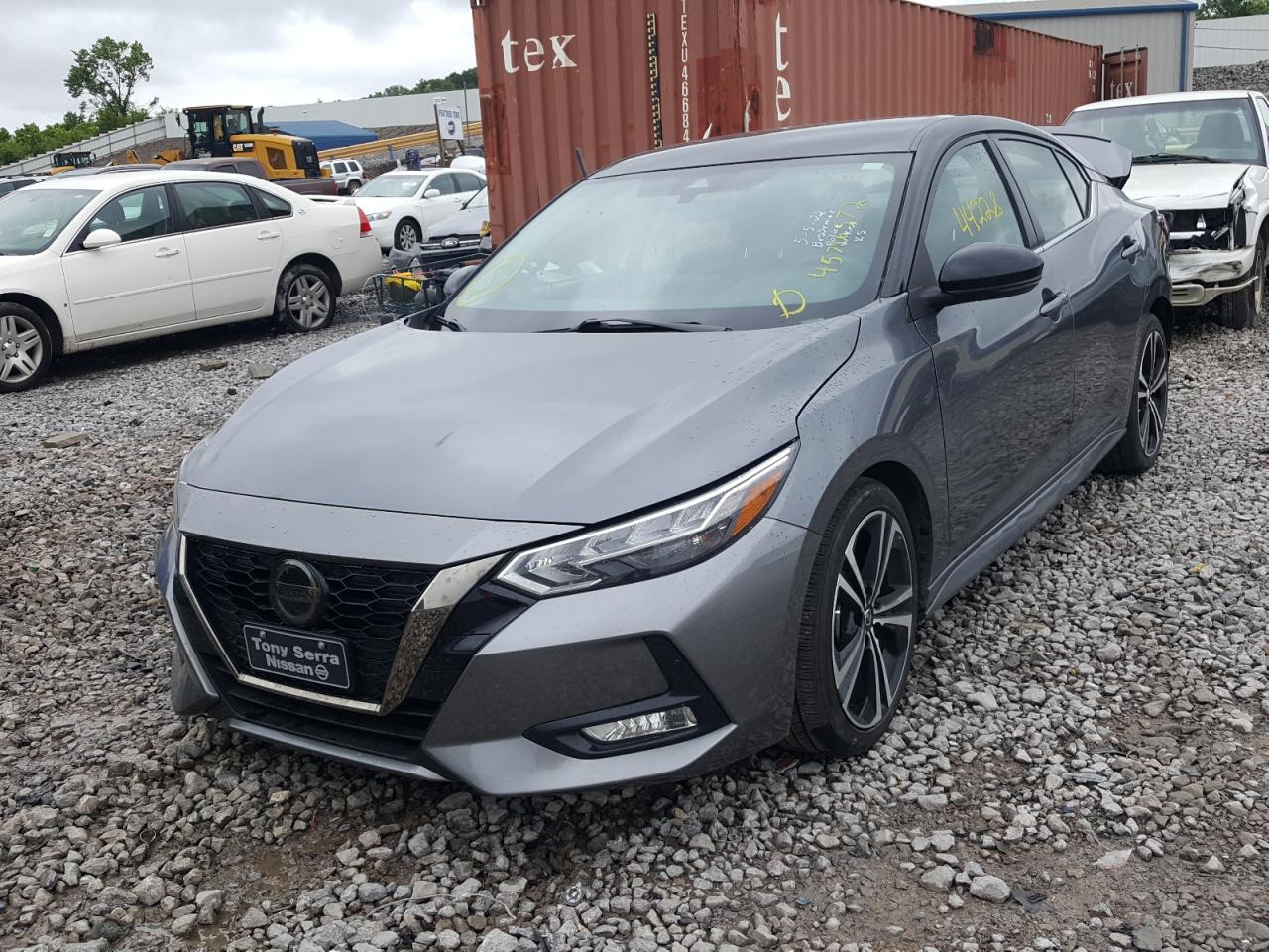Photo 2 from auction – 2020 NISSAN SENTRA SR with VIN 3N1AB8DV2LY239663