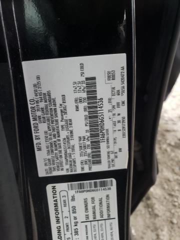 Photo 10 from auction – 2016 FORD FUSION SE with VIN 1FA6P0HD6G5114536