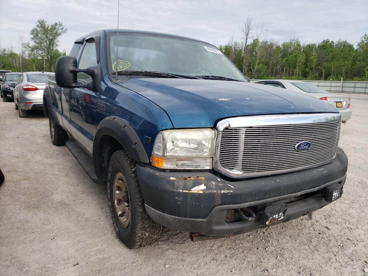 FORD F250 SUPER 2002 with VIN 1FTNX20S42EB09243 - Photo from auction