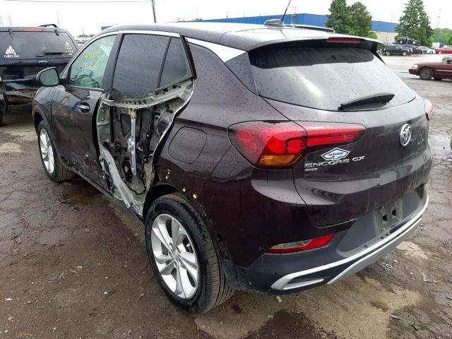 Photo 3 from auction – 2020 BUICK ENCORE GX with VIN KL4MMCSL7LB122291