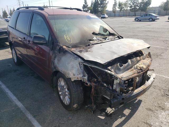 TOYOTA SIENNA LE 2008 with VIN 5TDBK23C98S010751 - Photo from auction