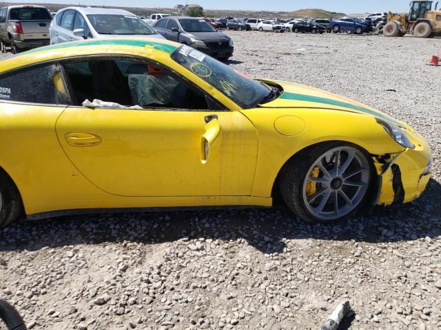 Photo 10 from auction – 2015 PORSCHE 911 GT3 with VIN WP0AC2A9XFS189144