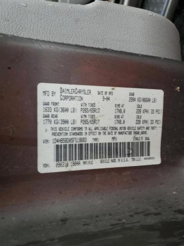 Photo 10 from auction – 2005 DODGE DURANGO LI with VIN 1D4HB58D05F518683