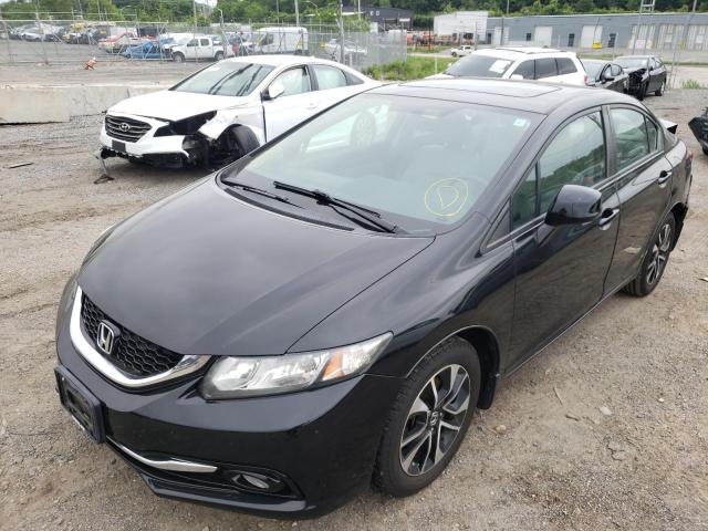 Photo 2 from auction – 2013 HONDA CIVIC EXL with VIN 19XFB2F91DE204325