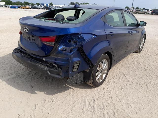 Photo 4 from auction – 2016 HYUNDAI ELANTRA SE with VIN 5NPDH4AE1GH749317