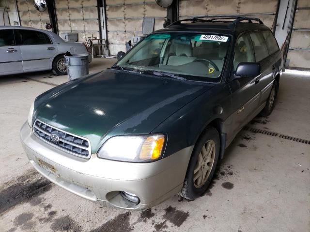 Photo 2 from auction – 2000 SUBARU LEGACY OUT with VIN 4S3BH665XY6663172