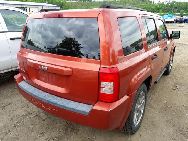 Photo 4 from auction – 2008 JEEP PATRIOT SP with VIN 1J8FF28W28D526950