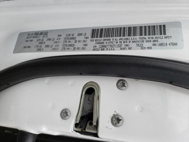 Photo 10 from auction – 2019 RAM 1500 CLASS with VIN 1C6RR6TT7KS711537