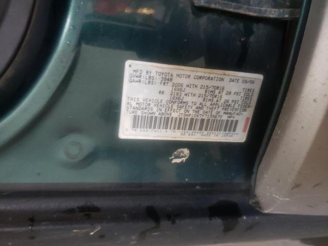 Photo 10 from auction – 2000 TOYOTA RAV4 with VIN JT3HP10V7Y7155670