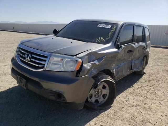 Photo 2 from auction – 2013 HONDA PILOT LX with VIN 5FNYF3H28DB030590