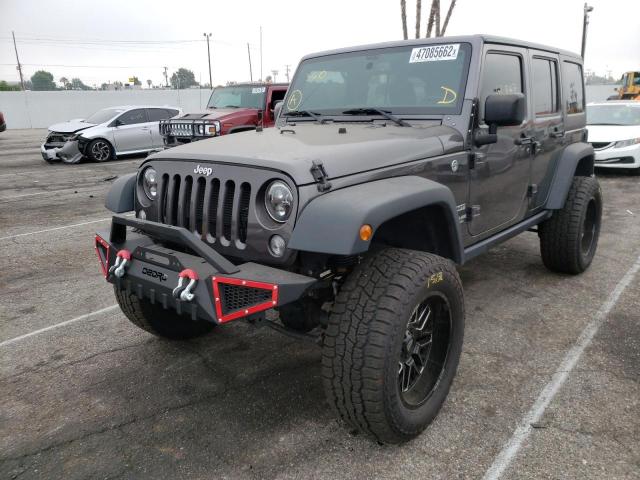 Photo 2 from auction – 2017 JEEP WRANGLER U with VIN 1C4BJWDG5HL552202