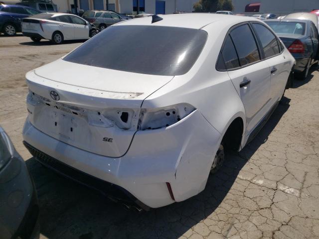 Photo 4 from auction – 2021 TOYOTA COROLLA SE with VIN 5YFS4MCE6MP080864