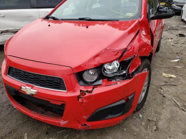 Photo 9 from auction – 2014 CHEVROLET SONIC LT with VIN 1G1JC5SH5E4176997