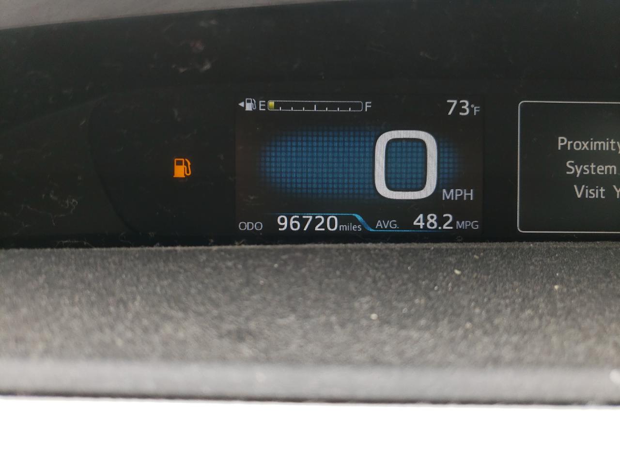 Photo 8 from auction – 2016 TOYOTA PRIUS with VIN JTDKARFUXG3003274