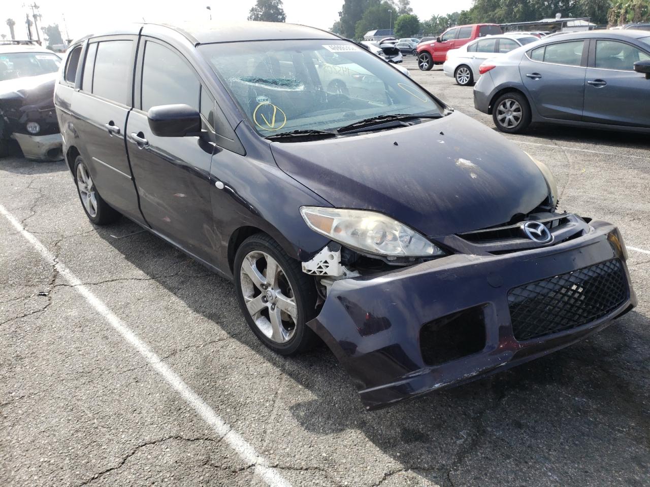 MAZDA 5 2007 with VIN JM1CR29L870148595 - Photo from auction