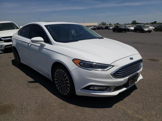 FORD FUSION TIT 2018 with VIN 3FA6P0D99JR242405 - Photo from auction